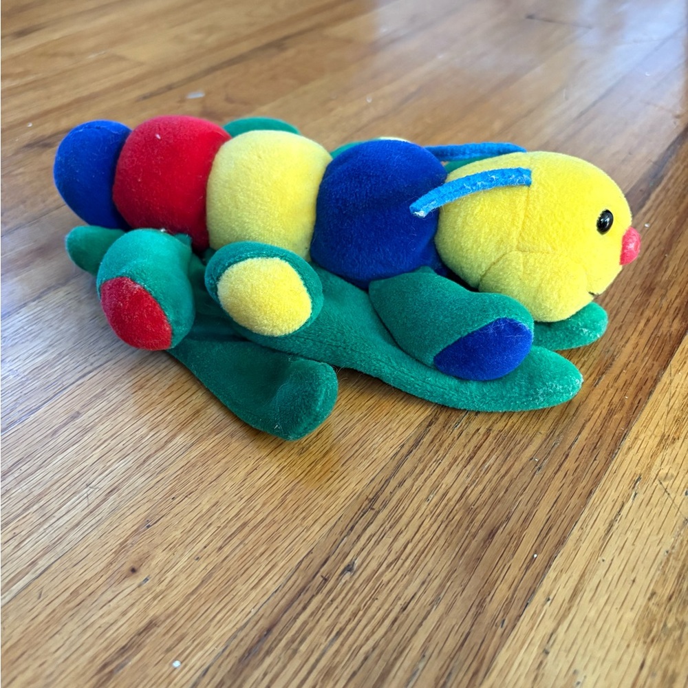 Retro 1994 Plush Creations Caterpillar Glove Puppet - Picture 5 of 5